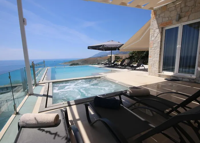 Ionian Pool House Villa Porto Palermo